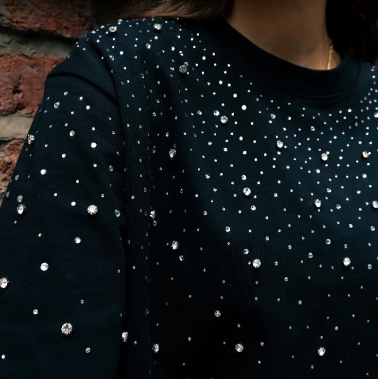 AURAS Luxe Rhinestone Tee