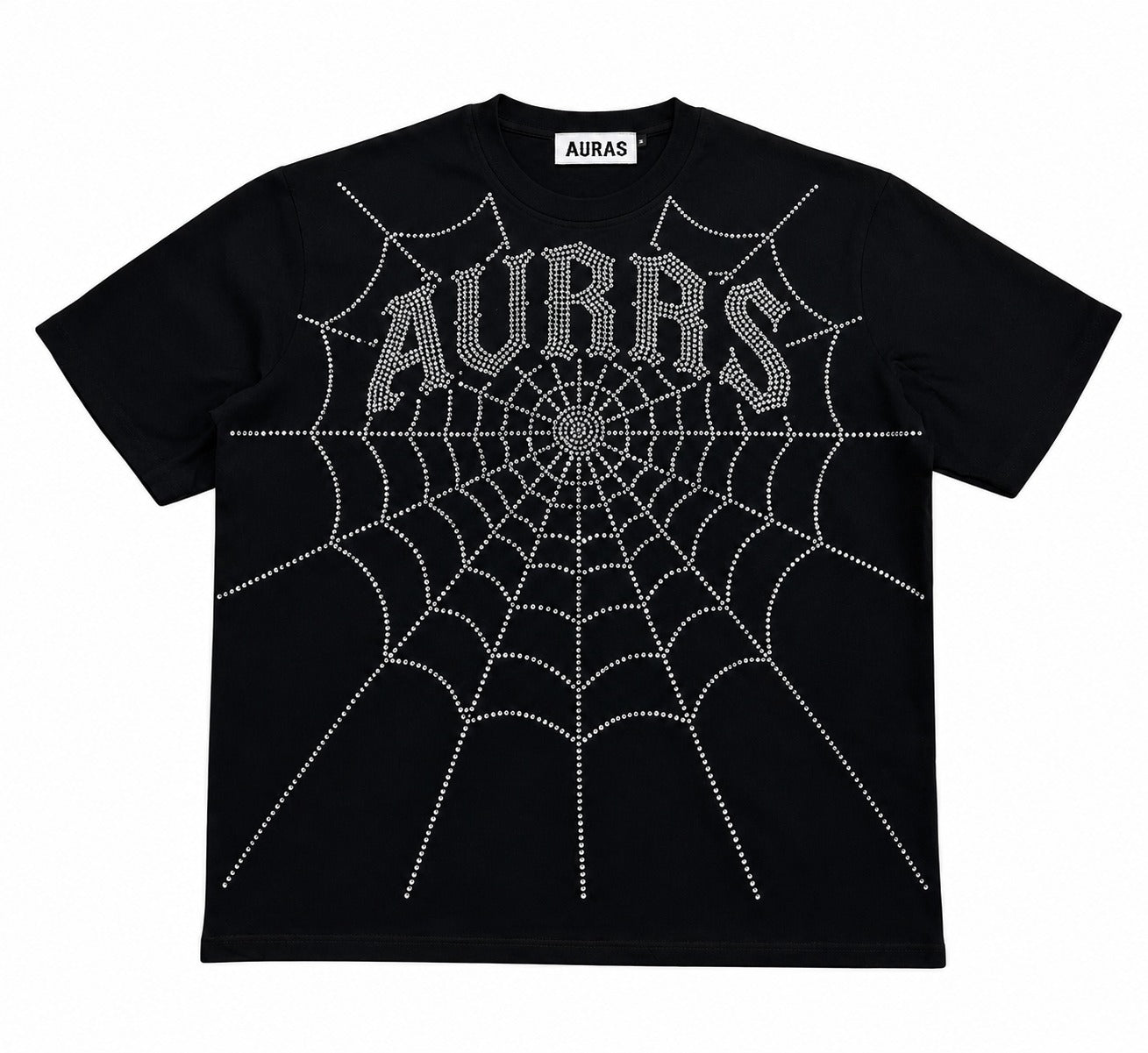 AURAS Rhinestone Web Tee